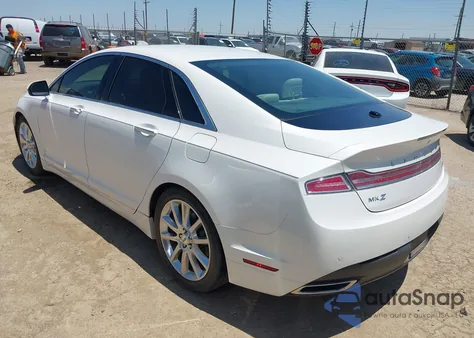 2016 Lincoln Mkz из США, поврежденный, VIN 3LN6L2G90GR619091